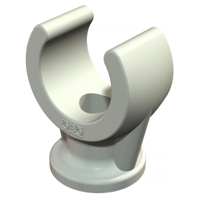 Obo talpas szorítóbilincs 8mm, világos szürke 2140071