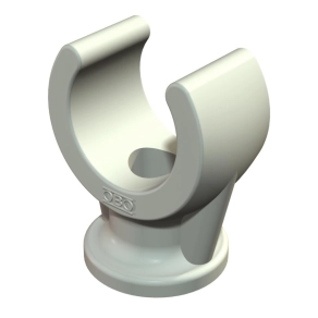 Obo talpas szorítóbilincs, világosszürke 12mm 2140128