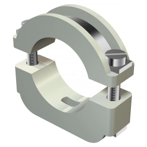   Obo blitz-ISO kengyel hosszanti perforációval 24-34mm, világos szürke 2157349