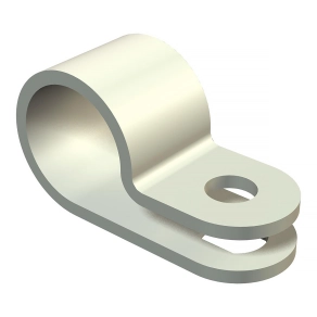 Obo rögzítőbilincs 11mm, világos szürke 2222116