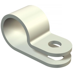 Obo rögzítőbilincs, világosszürke 12,5mm 2222124