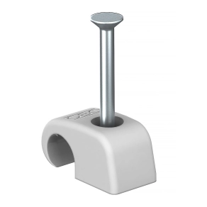 Obo Haft Clip 4-7mm, L18, világos szürke 2228610