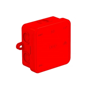 Obo kábel-leágazódoboz 75x75x36, piros 2000059