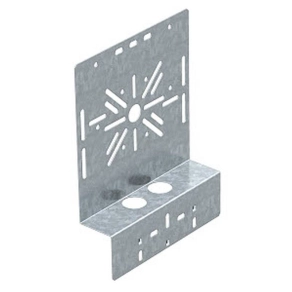   Obo szerelőlap hajlított, nagy 265x200, szalaghorganyzott cink/alumínium, Double Dip, DIN EN 10346, cink 7085112