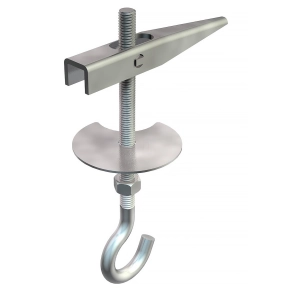   Obo billenőfejes függesztőszár mennyezet horoggal M5x100mm, galvanikusan horganyzott, EN ISO 19598 / EN ISO 4042 3482073