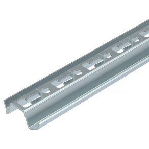   Obo TP-oszlop perforált rácsos kábeltálcához 300mm, szalaghorganyzott, DIN EN 10346, cink 6366542