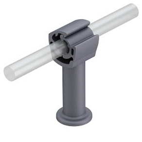 Obo vezetéktartó, szürke 55mm 5207487