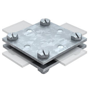 Obo keresztösszekötő betétlemez nélkül, 40mm 5314666