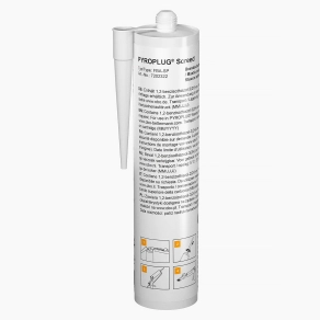   Obo tűzvédelmi spatulyázó massza tubusban 310ml, barna 7202322