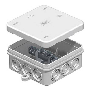   Obo potenciál-kiegyenlítő sín fürdőszobába, világosszürke 90,5x90,5x39 5015557