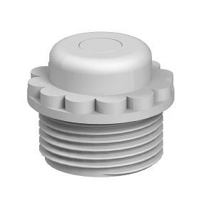   Obo csavaros záródugó zárt kivitel M16, világos szürke 2032380