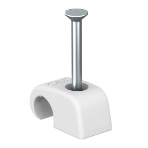 Obo Haft Clip, hófehér 7-12mm, L18 2228420