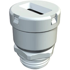 Obo tömszelence szalagkábelhez M20, kőszürke 2013002