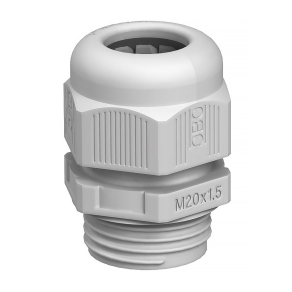 Obo metrikus tömszelence, ezüstszürke M20 2022847