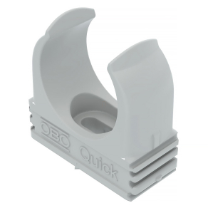 Obo Quick rögzítőbilincs, világosszürke M25 2149016