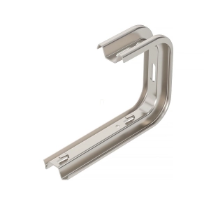   Obo fali és mennyezeti kengyel rácsos kábeltálcához B245mm, felületkezelés nélkül, utókezelt, nemesacél 6365993