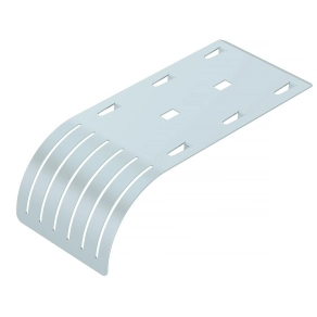   Obo kilépőlemez rácsos kábeltálcához 192x85x51, szalaghorganyzott, DIN EN 10346, cink 6220139