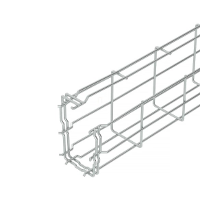   Obo G-GRM rácsos kábeltálca 125x75x3000, galvanikusan horganyzott, EN ISO 19598 / EN ISO 4042, cink 6005541