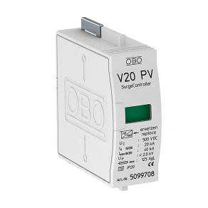   Obo SurgeController V20 Levezető-betét napelemes rendsze, 500V DC 5099708