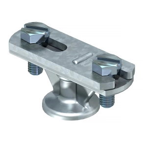   Obo vezetéktartó laposvezetőhöz 30mm, galvanikusan horganyzott, EN ISO 19598 / EN ISO 4042 5230446