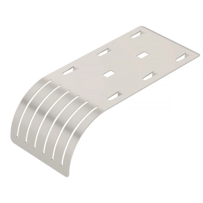   Obo kilépőlemez rácsos kábeltálcához 192x85x51, felületkezelés nélkül, utókezelt, nemesacél 6220145