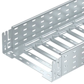   Obo SKSM Kábeltálca gyorsösszekötővel, perforált 110x200x3050, szalaghorganyzott, DIN EN 10346, cink 6059618