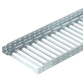   Obo MKSM kábeltálca perforált, gyorsösszekötővel 60x400x3050, szalaghorganyzott, DIN EN 10346, cink 6059008