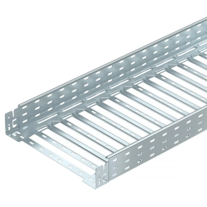   Obo MKSM kábeltálca perforált, gyorsösszekötővel 85x400x3050, szalaghorganyzott, DIN EN 10346, cink 6059088