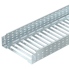   Obo MKSM kábeltálca perforált, gyorsösszekötővel 110x400x3050, szalaghorganyzott, DIN EN 10346, cink 6059164