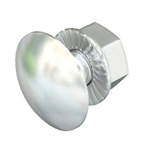   Obo félgömbfejű csavar kombianyával M10x20/20mm, felületkezelés nélkül, utókezelt 3175620