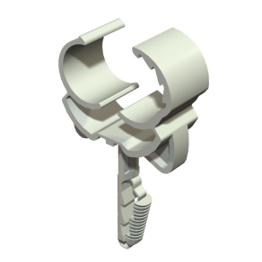   Obo Klick-Snap csőbilincs, világosszürke 16-21,5mm 2148528