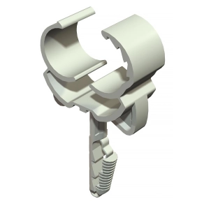   Obo Klick-Snap csőbilincs 22,5-28,5mm, világos szürke 2148536