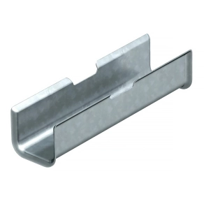   Obo hosszanti vályú csoportos kábelrögzítőhöz 150x33x34,5, szalaghorganyzott, DIN EN 10346 2207184