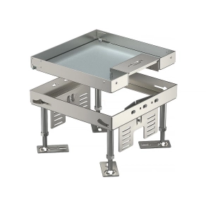 Obo négyzetes kazetta kábelkivezetéssel 200x200mm 7409210