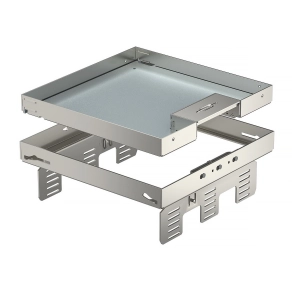 Obo négyzetes kazetta kábelkivezetéssel 243x243mm 7409238