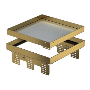 Obo négyzetes kazetta zárt 243x243mm 7409064