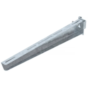   Obo oszlopra szerelhető konzol IS8-oszlophoz B510mm, merítetten tűzihorganyzott, DIN EN ISO 1461, cink 6419400