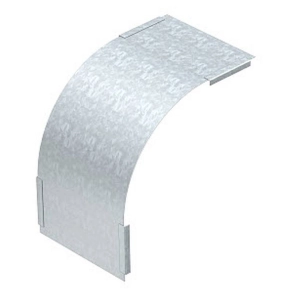   Obo fedél 90°-os sarokidomhoz eső B200mm, szalaghorganyzott cink/alumínium, Double Dip, DIN EN 10346, cink 7131636