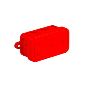 Obo leágazódoboz 80x43x34, piros 2000003