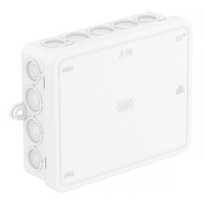 Obo leágazódoboz, hófehér 125x100x38 2000422