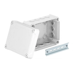   Obo leágazódoboz magasított fedéllel 190x150x94, világos szürke 2007714