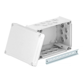   Obo leágazódoboz magasított fedéllel 285x201x139, világos szürke 2007718