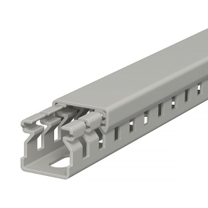 Obo vezetékrendező csatorna, kőszürke 15x15x2000 6178001