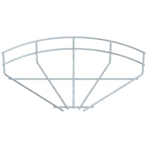   Obo GRB 90 520 FT 90 fokos ív rácsos kábeltálcához 55x200 6002226