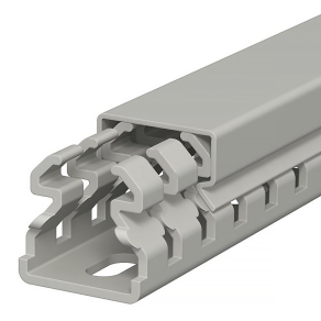 Obo vezetékrendező csatorna, kőszürke 25x25x2000 6178302