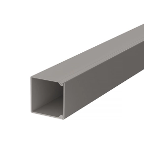   Obo fali és mennyezeti csatorna fenékperforálással 25x25x2000, kőszürke 6026419