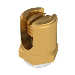   Obo földelőkapocs M8 menettel és csavarral 4-50mm2, sárgaréz 6404001