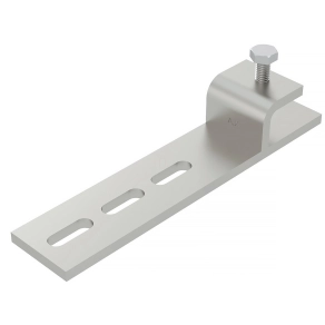   Obo rögzítő-szorítódarab max. 20mm vastagsághoz 187X33, felületkezelés nélkül, utókezelt, nemesacél 6003879