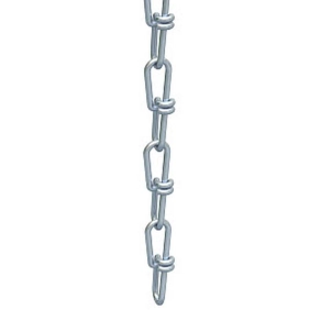   Obo lánc 10m, galvanikusan horganyzott, EN ISO 19598 / EN ISO 4042, cink 6050360