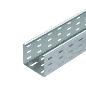   Obo kábeltálca SKS perforált 85x100x3000, merítetten tűzihorganyzott, DIN EN ISO 1461, cink 6058620